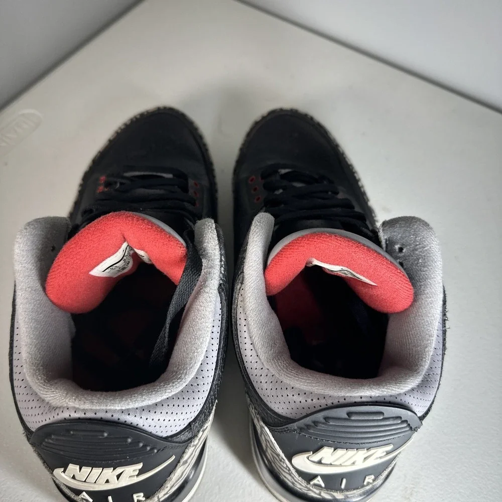 Size 9.5 - Jordan 3 Retro OG Mid Black Cement‎ ( 854262-001)